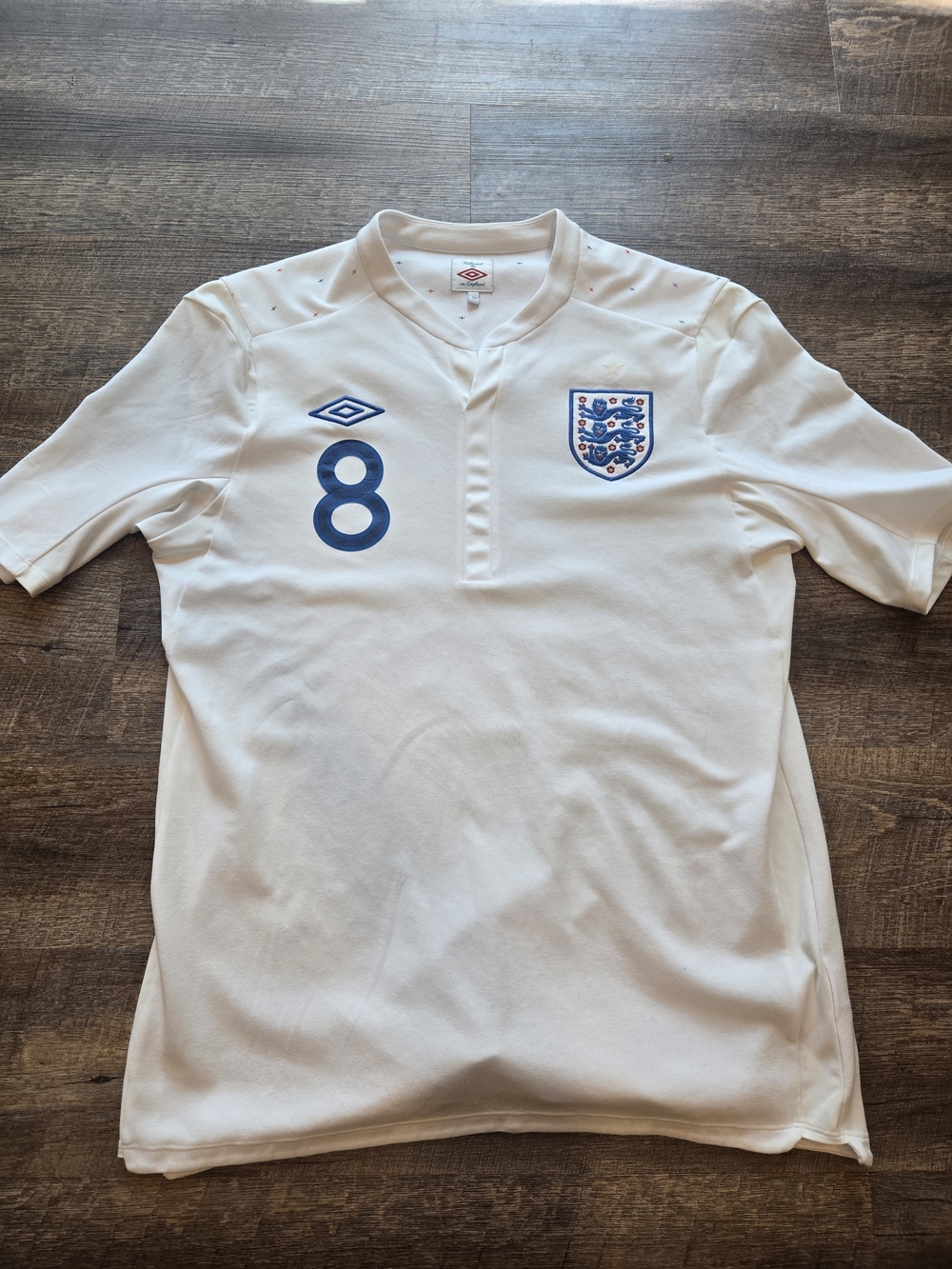 Umbro England National Team Soccer Jersey - Frank Lampard